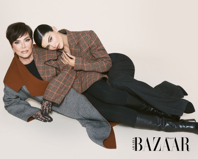 [Photos]: Kylie Jenner, Kris Jenner and Stormi Webster cover Harper Bazaar Arabia