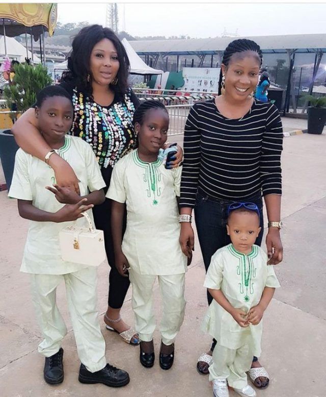 Segun Ogungbe's wives and children