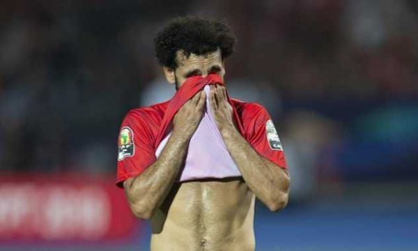 [Photos]: Mohammed Salah Breaks Down In Tears After Egypt Exits From AFCON 2019