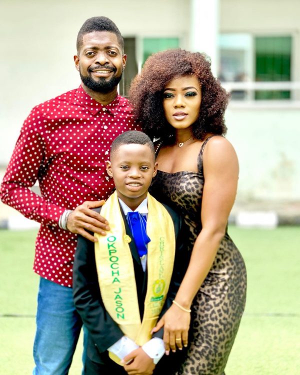 Basketmouth and his family