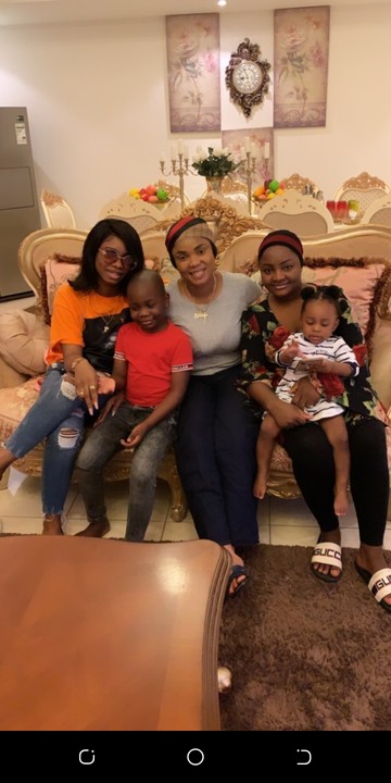 Iyabo Ojo, Priscilla and Mompha's family
