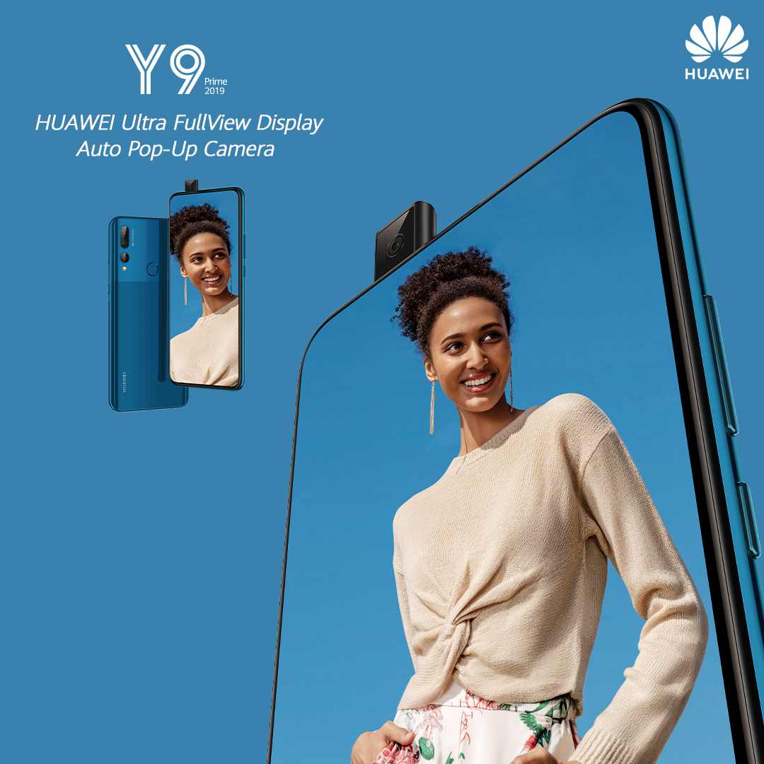 The New HUAWEI Y9 Prime 2019