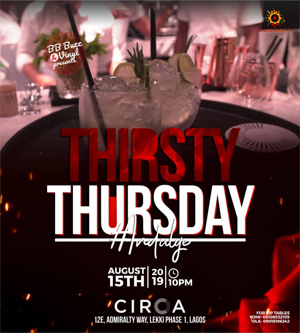 Lagos On A Shut Down For Thirsty Thursday
