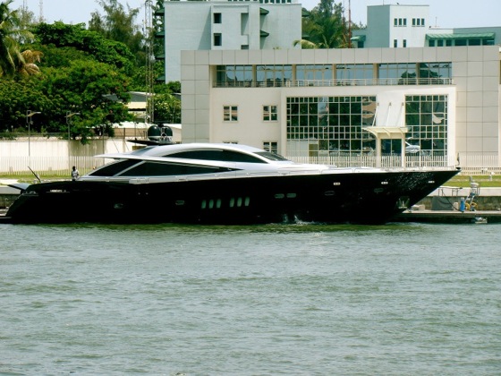 Dangote's Yacht