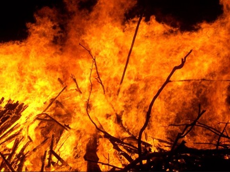Ojodu Market On Fire