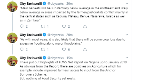 Food Security: Oby Ezekwesili Drags Buhari Silly