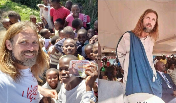 [Photos]: 'Jesus' Spotted In Kenya Amidst Claims That He Is Dead