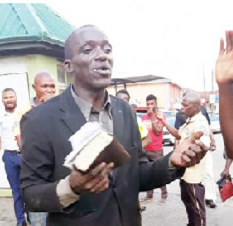 The suspect, Pastor Akinjide Durojaiye