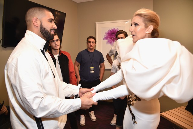 Drake and Celine Dion