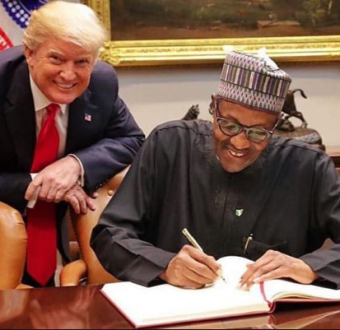 President Buhari and Donald Trump