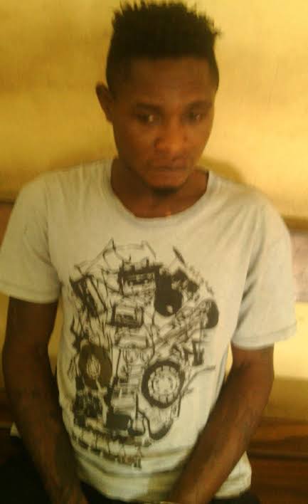 The suspect, Uchenna Ebube