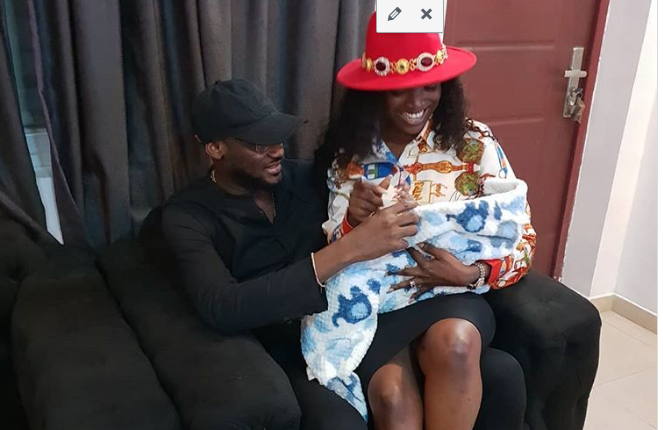 Tuface and wife