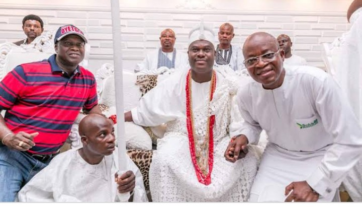 ooni of ife and governor oyetola