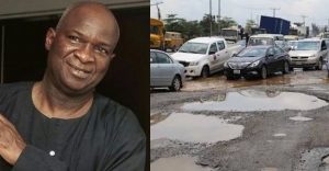 Fashola and bad portion of Nigerian road