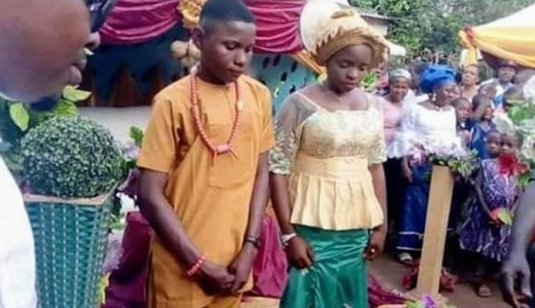 Somto and his 16-year-old wife