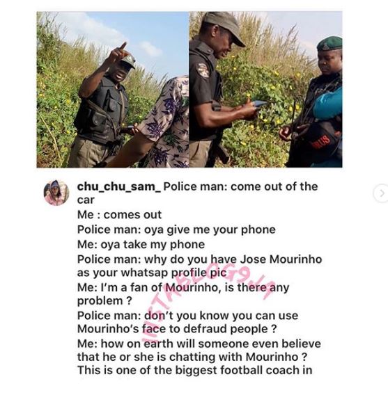 Man Narrates Encounter With Police
