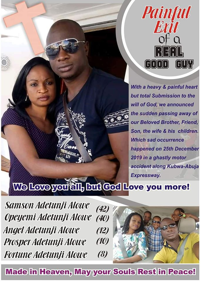 Samson Adeyemi and family