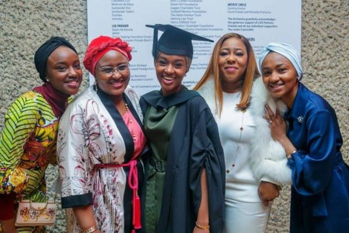 Buhari's Daughter Graduates With First Class From UK University (Photos)
