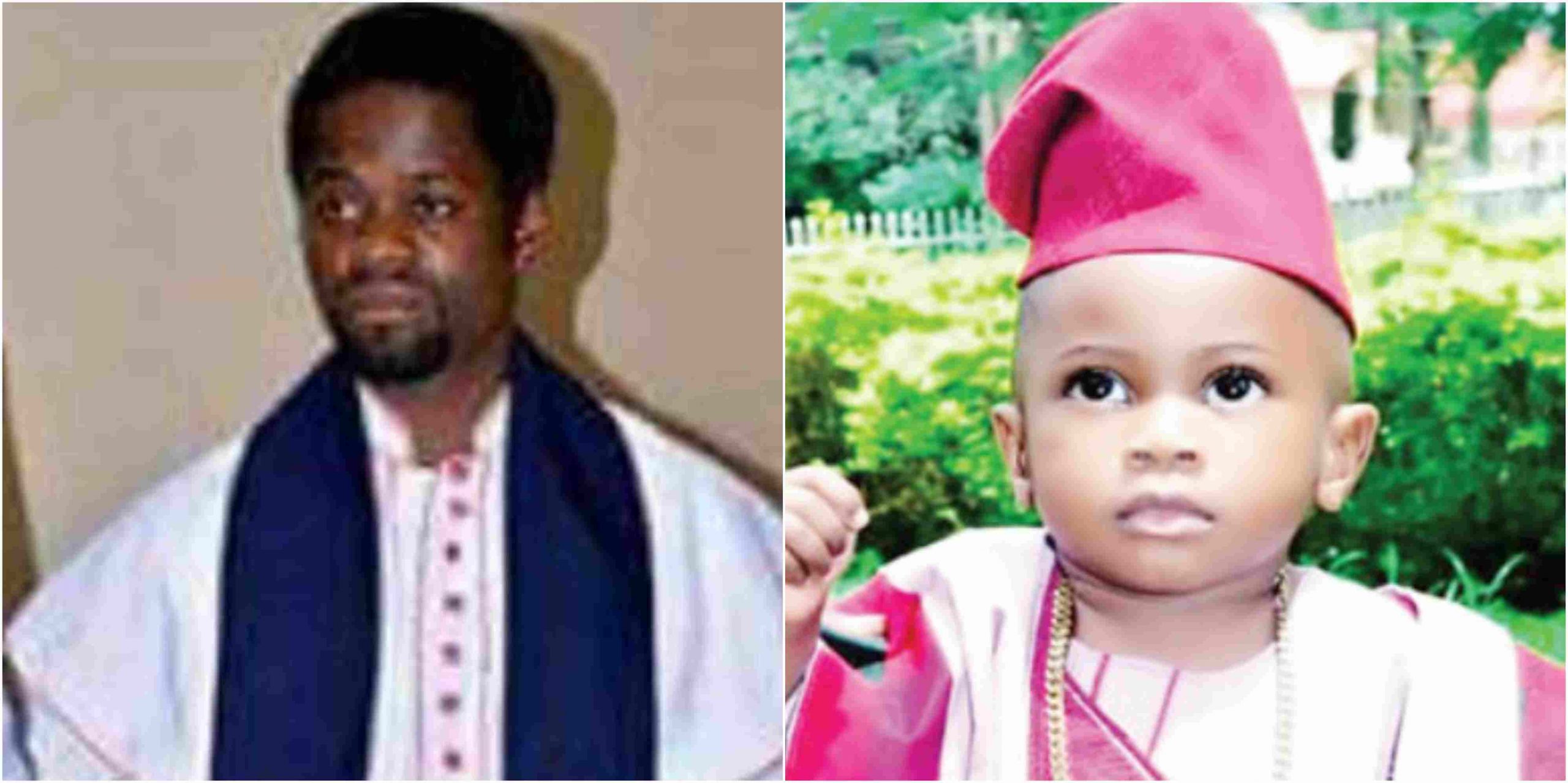 Prophet Alpha Babatunde and the 1 year old