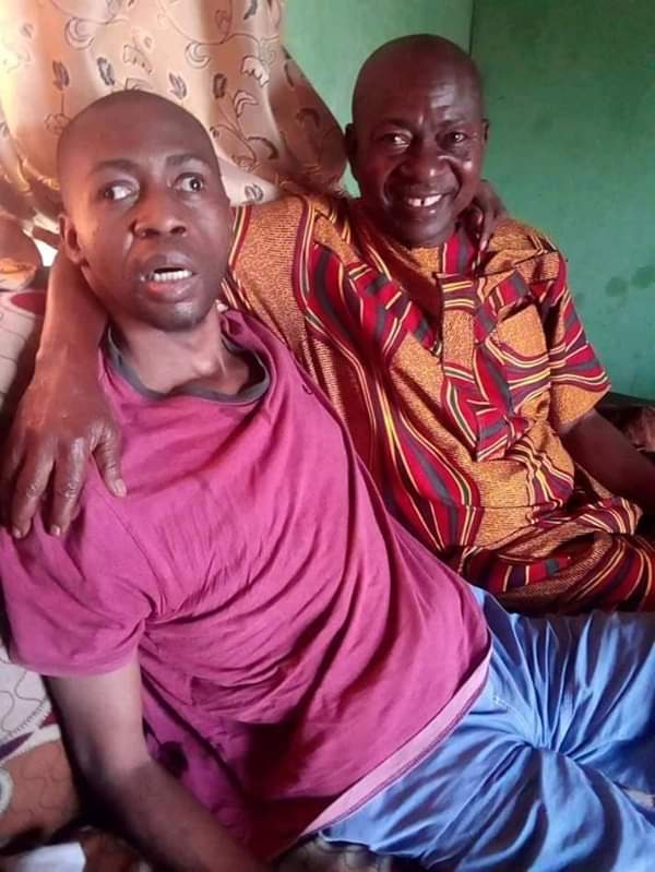 Nollywood actor, Ifeanyi Ezeokeke, better known as Ugo Shave Me with his colleague