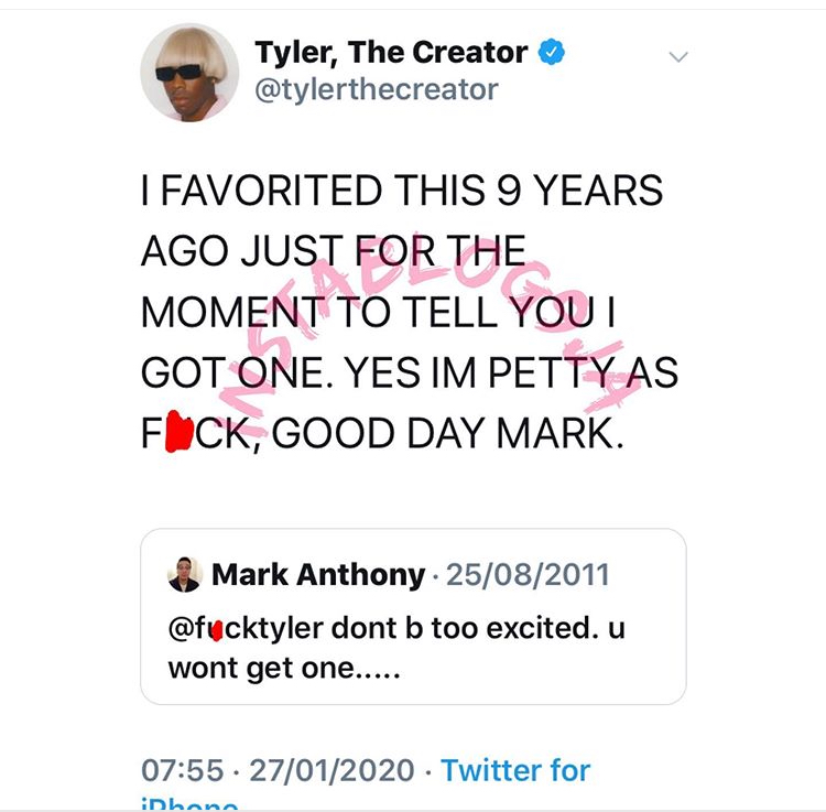 Tyler The Creator 