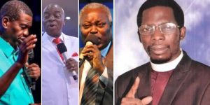 collage photo of Apostle Okikijesu and other Nigerian pastors