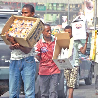 Street Hawkers In Lagos