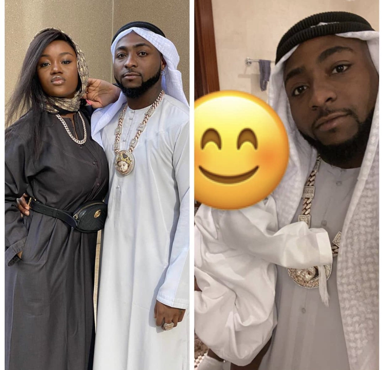 Davido, Chioma and their son, Ifeanyi