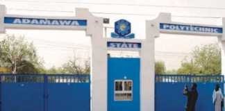 Main entrance of Adamawa Poly