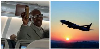Aviation pastor preaches on plane