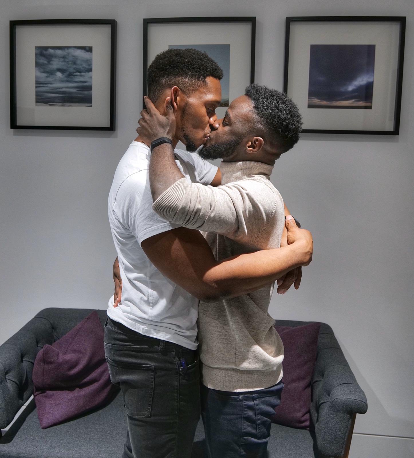 The two Nigerian gay men
