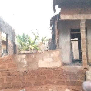Fire incident in Anambra 