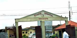 Ogun state hospital main entrance