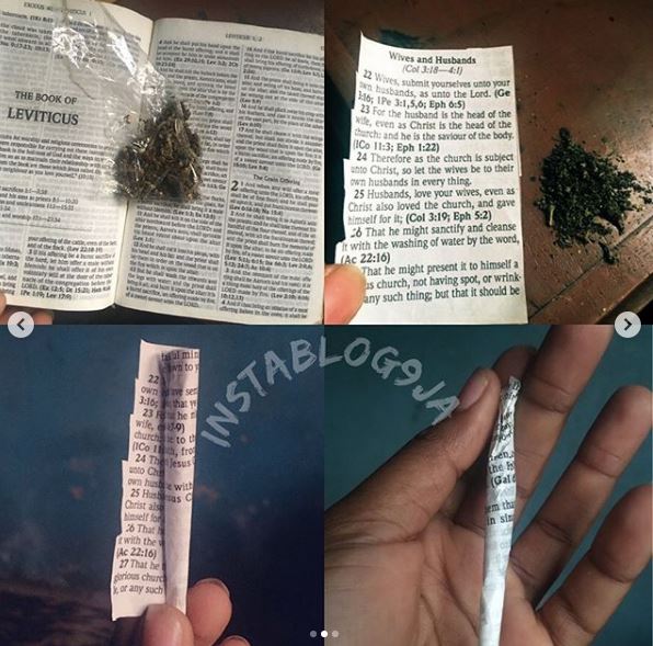 Feminist Use Bible Verse To Roll Weed