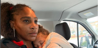 Serena Williams and baby