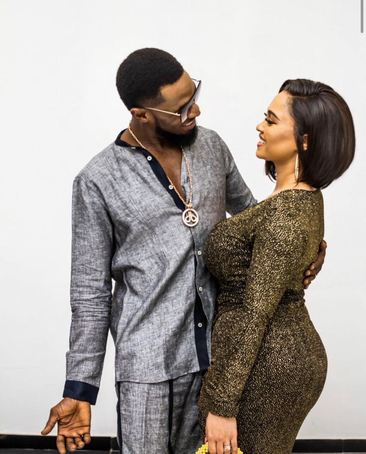 D’banj and his wife