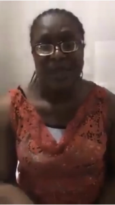The woman in the viral video who was caught sleeping with another man in her matrimonial home