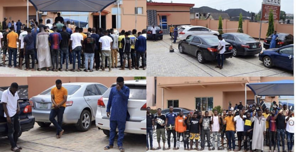 The 42 suspects involved in internet fraud