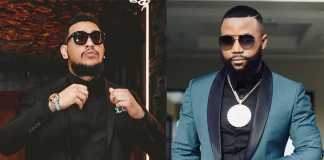 Rappers AKA and Cassper Nyovest
