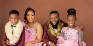 Singer, Kcee and his beautiful family