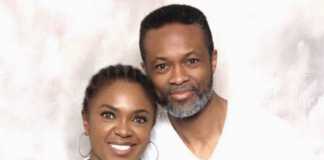 Omoni Oboli and her husband