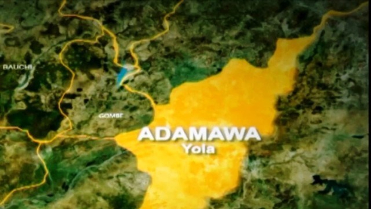 Adamawa on map