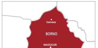 Borno on map