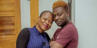 Kunle Afod and his wife