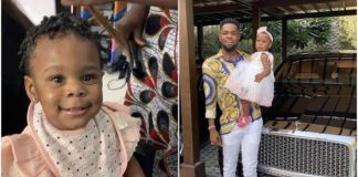 Patoranking and his daughter, Wilmer