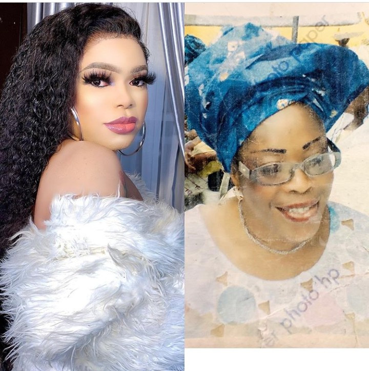 Bobrisky and his mother