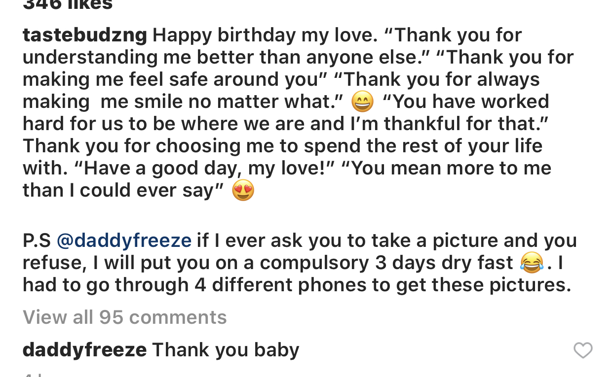 Daddy Freeze’s reply