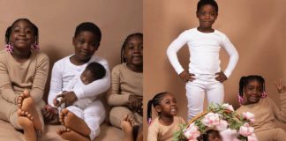 Mercy Johnson-Okojie‘s four kids