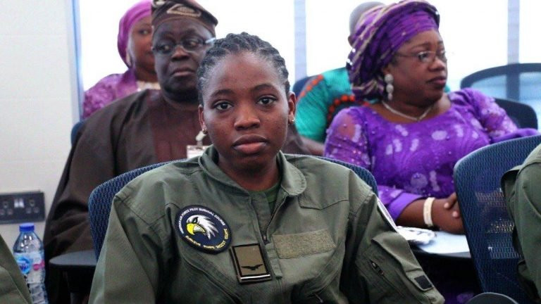 Nigerian Air Force’s First Female Combat
