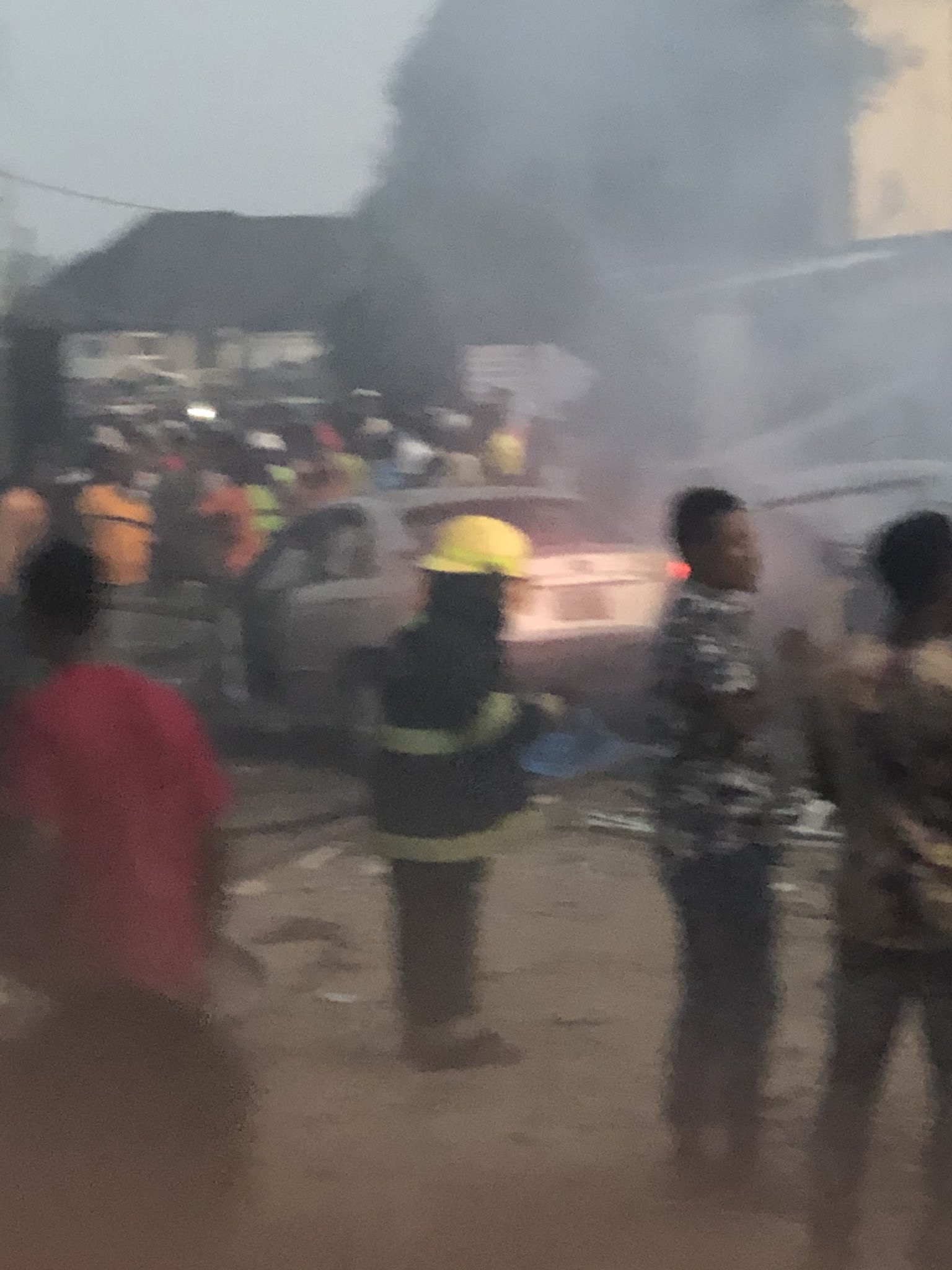 Gas Explosion at Ajao Estate